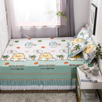 Increase cotton cotton cotton bed cover single piece Four Seasons pure cotton non-slip summer tatami bed sheet Kang single can be customized