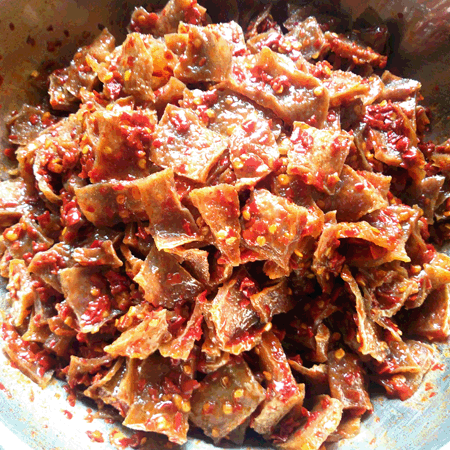 湖南娄底麻辣特产 新化 冷水江秘制麻辣磨芋 干魔芋豆腐 零食小吃