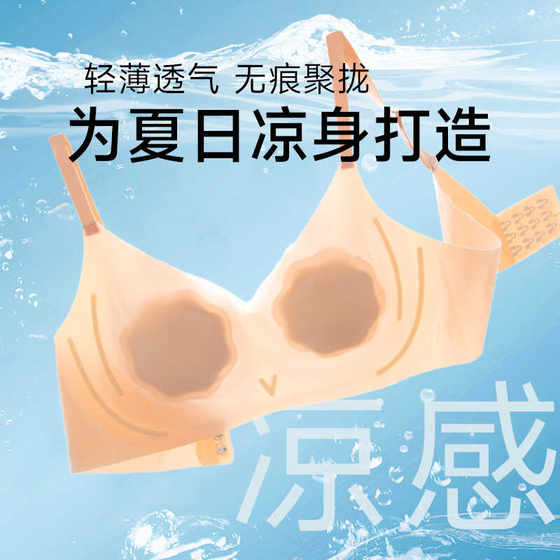 Women's underwear without traces, small breasts gathered in 2024 spring and summer new product ultra-thin cool and breathable secondary breasts and beautiful back bra
Women's underwear without traces, small breasts gathered in 2024 spring and summer new product ultra-thin cool and breathable secondary breasts and beautiful back bra