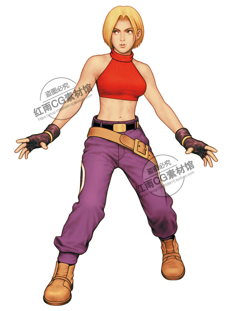 拳皇系列设定集游戏人物原画素材美术设计图集线稿cg资料插画