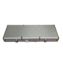 Texas Holdem box New aluminum card token set box Reinforced custom pattern 500 yards Mahjong chip rack