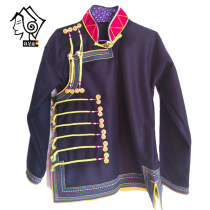 Boutique Liangshan Yi Mens clothing Aduit brand personality ethnic wind Mao Delicate Embroidered Blouse Jacket