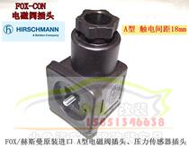 US FOX original type a 4-pin solenoid valve plug pressure sensor plug DIN43650 3 PE