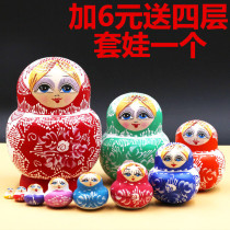  Matryoshka imported from Russia featured handicrafts birthday gifts creative wood recommended full-time snap-up