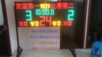 Basketball 24-second timer electronic scoreboard multi-function timing scoring system player foul display