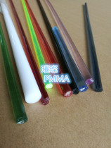 Acrylic bar hollow round bar color flexible custom color stick stick for plexiglass stirring bar test