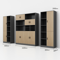 Hundred office furniture wooden boss Office filing cabinet high cabinet filing cabinet simple modern data Cabinet