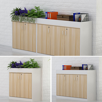 Flower slot cabinet table side cabinet partition cabinet storage office filing cabinet combination short floor cabinet custom flower cabinet