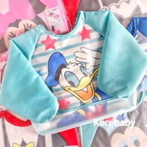 kerr baby exports Japanese babys full body waterproof baby dress baby dress back dress baby drawing dirty clothes