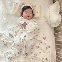 kerr baby double gauze towel muslin newborn baby baby baby baby cart cover