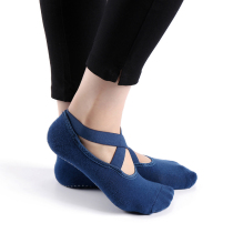 Towel Bottom Yoga Socks Professional Non-slip Women's Autumn Winter Five Finger Socks Beginner Sports Pilates Adult Floor Socks