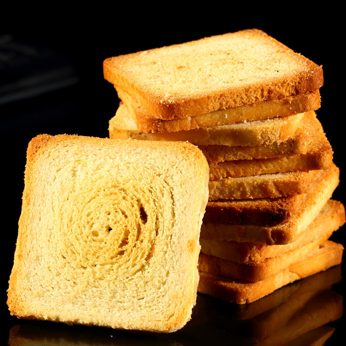 非油炸零食全麦饼干 干馍片馒头烤馍片香馍干1500g 早餐食品包邮_爱酷