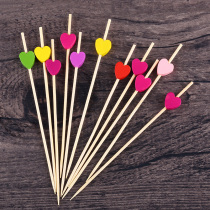 Bar Soul Creative Heart-shaped Cocktail Signs Martini Olive Signs Fruit Bamboo Slots Curved Solid Wood Decorative Signs