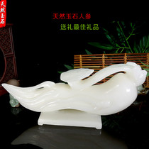 Natural white jade jiangxi fabricated pieces of parlor seating room decoration Joe relocated gifts