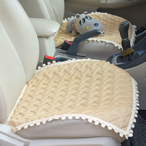 Four seasons General Motors seat cushion ins net red monolithic three-piece set without backrest butt cushion Linen breathable car seat cushion