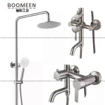 304 stainless steel lift shower shower stainless steel double shower shower all stainless steel hot and cold shower cover