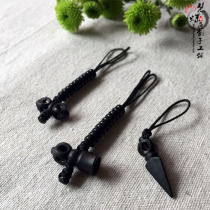 Huidie original design Recommended chanting counter Buddha beads accessories Ebony Vajra bell Tibetan Tantric trumpet MZ5