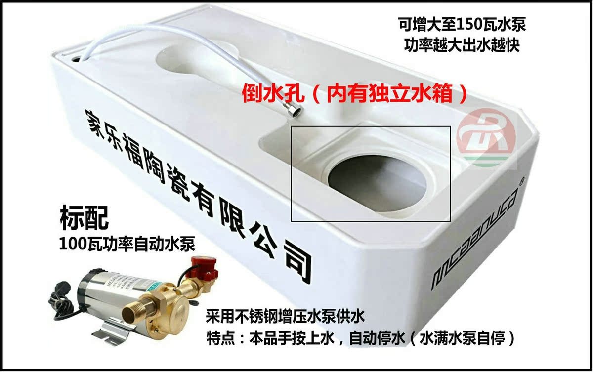 亚克力马桶试水台 带流量计带视频座便器抽水循环试水机展示台