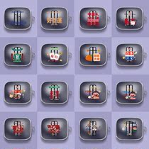 Applicable FIIL CG headset wireless Bluetooth headset charging warehouse cartoon fun thick drop-proof luxury tide shell