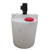 Supply dosing mixing drum dosing Box 500 liters 1 ton 2 tons plastic drum 1500L3 tons sewage mixing drum scale