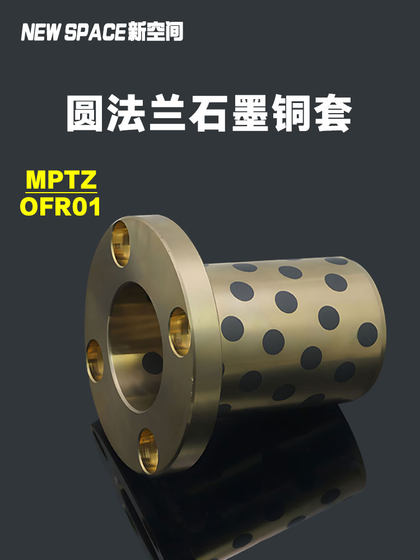 MPTZ6-50 둥근 플랜지 흑연 흑연 구리 소매 구리 합금 합금 오일 프리 부싱 슬라이딩 베어링의 R01 내마모성 황동 슬리브 MPTZ6-50 둥근 플랜지 흑연 흑연 구리 소매 구리 합금 합금 오일 프리 부싱 슬라이딩 베어링의 R01 내마모성 황동 슬리브