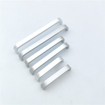 Space aluminum alloy handle cabinet cheap three-hole handle panel furniture filing cabinet drawer aluminum buckle hardware
