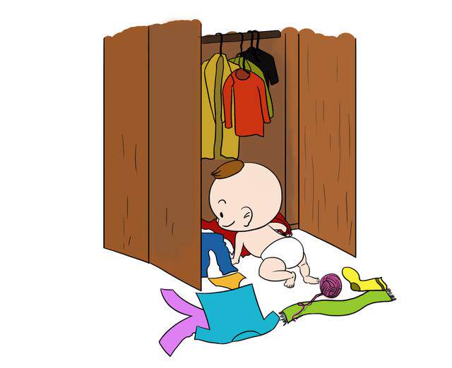 孩子穿几件衣服合适?摸这个部位就能知道-辣妈