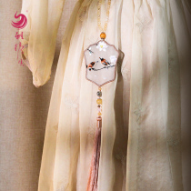 Ya embroidery collection Xiang embroidery double-sided embroidery car hanging finished product hanging ornaments Christmas ornaments Chinese knot gifts