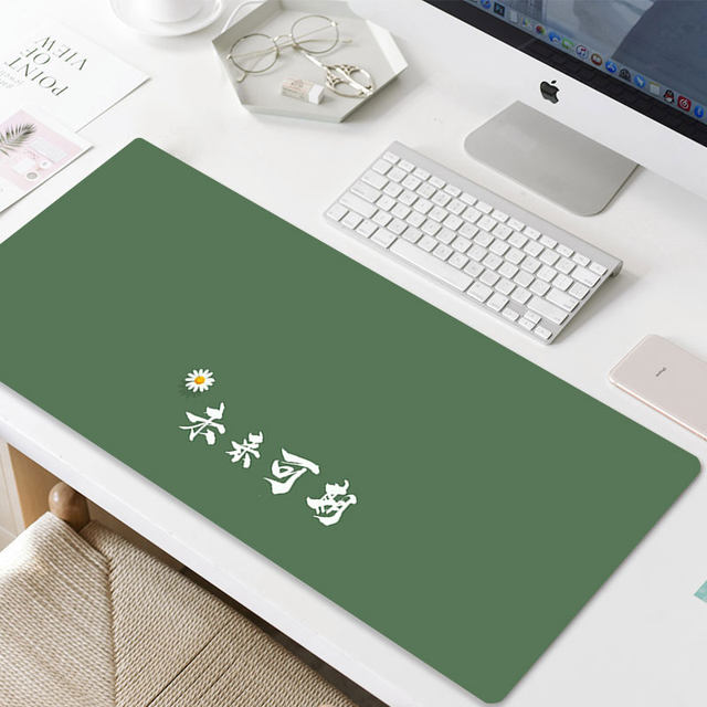 Small fresh mouse pad oversized seaming thickening custom animation cartoon learning office creative desk pad simple ins style girl writing desk computer desktop pad game non-slip keyboard pad Small fresh mouse pad oversized seaming thickening custom animation cartoon learning office creative desk pad simple ins style girl writing desk computer desktop pad game non-slip keyboard pad
