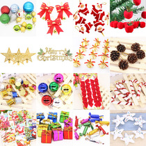 Christmas Decorations Christmas Tree Accessories Pendant Seniors Snowball Bells Bell Butterfly Christmas Scene Placement Gifts