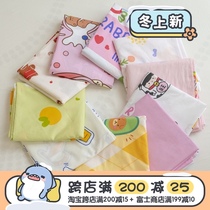 (Fuji Store) Cotton Twill Print Sheets Cotton Sheet Single Student Dormitory Single Bedroom Home Pad