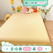 (Fuji Shoten) Cotton Fitted Sheet Single Double Cotton Fitted Sheet Multi-size 1 2M bed 1 5m bed 1 8m bed