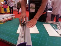 KT board sliding ruler KT board sliding and cutting protective ruler advertising ruler