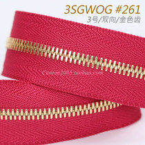 Japan 3 Two-way Metal Zipper EX Series Corn Tooth 3SGWOG #261