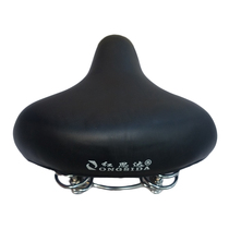 Red Star bicycle seat saddle Front seat cushion Seat soft seat cushion Double shock spring bicycle seat cushion