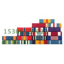 American original empty general school officer uniform dress chest color bar badge