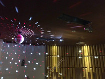 14-inch 30CM reflective glass ball light stage light bar light LED spotlight reflecting ball mirror ball turn ball