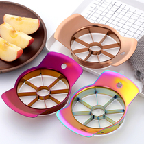 Stainless Steel Apple cutting kitchen multifunctional fruit cutting artifact cutting melon slicer dividing and denucleator large