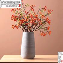 Creative home living room decorations fake flowers simulation flowers autumn fruit branches ornaments dried flower bouquets flower arrangements