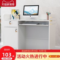 Cashiers Clothing Shop Minimalist Modern Supermarket Bar Desk Small Beauty Salon Reception Desk Shop Front Desk Counter