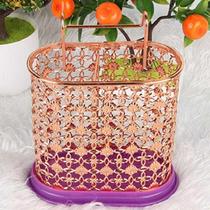 Chopstick cage stainless steel chopstick cage hanging kitchen chopsticks drain shelf Home containing box Han style dining chopstick cylinder