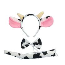Hang-jiang dairy animal headdress childrens animal hoop cow dress hoop cow three pieces of cow