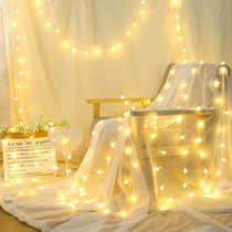 LED lights flashing lights string lights star lights dormitory small colorful lights girl heart bedroom Net red light wedding decorative lights