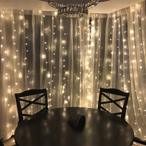 LED lights star lights ice strip lights curtain lights color lights flashing lights girl heart room anchor background lights