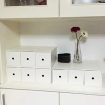 Entrance door Entrance Door Containing box drawer Nordic ins Desktop Cosmetic Mask Living Room Bookcase Locker storage box