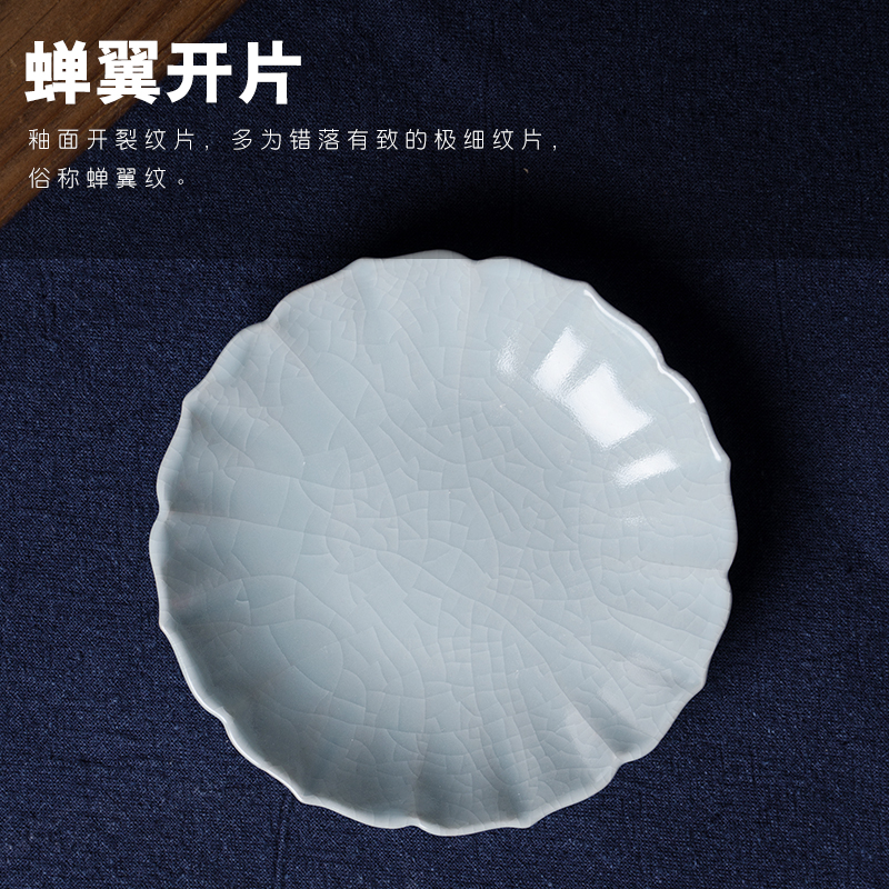 W poly real view your up lotus cup mat against hot insulation cup household kung fu tea accessories