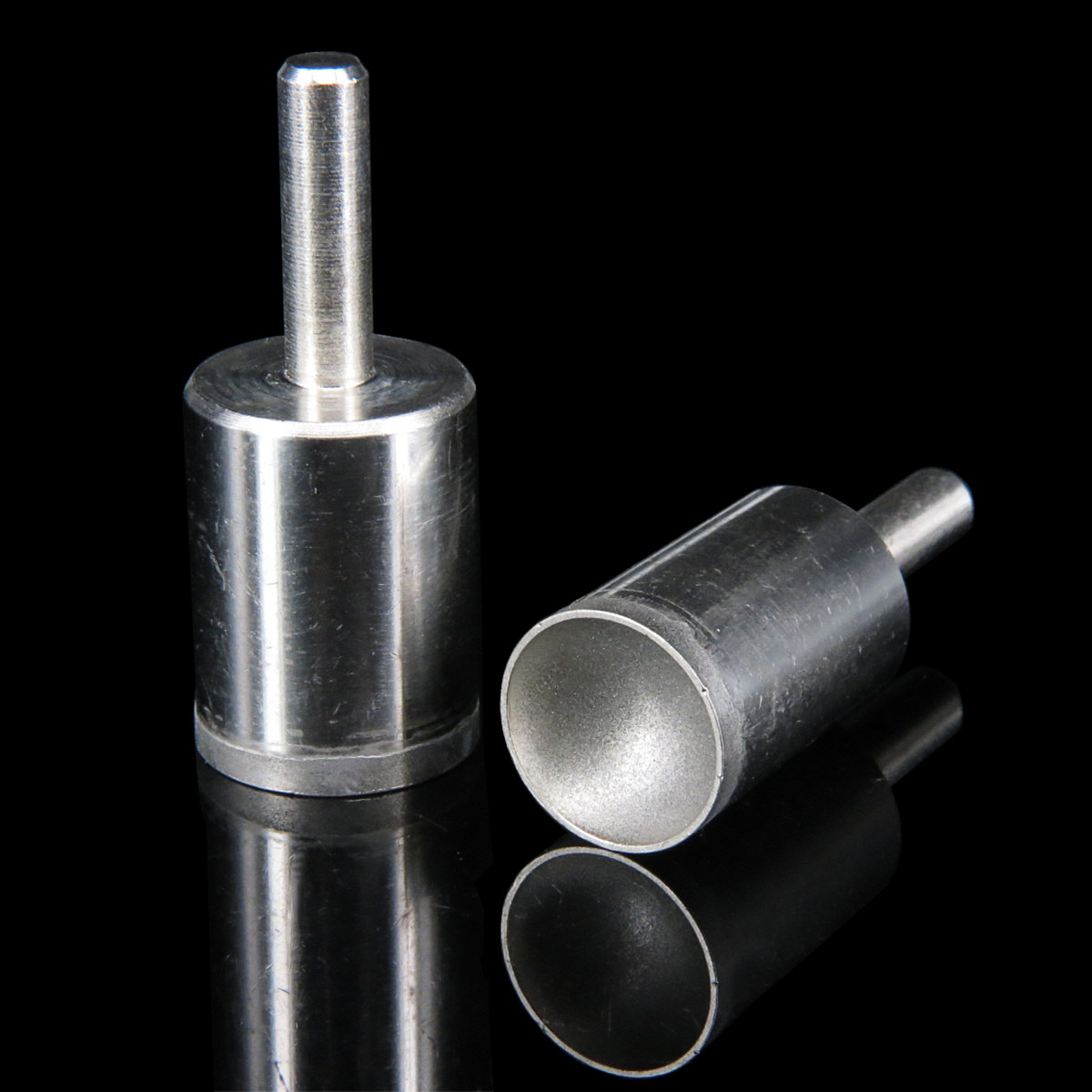 细砂窝珠器吸眼磨头 玉石琥珀修圆打磨器 凹珠棒 窝筒磨珠筒套装