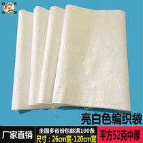 High quality bright white plastic woven bag factory snakeskin bag wholesale custom bag flour bag bag bag bag
