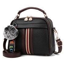 handbags women fashion Shoulder Messenger Bags round black womens bag