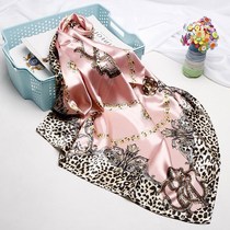 Large square scarves silk scarf for Ladies printed square scarf scarf women